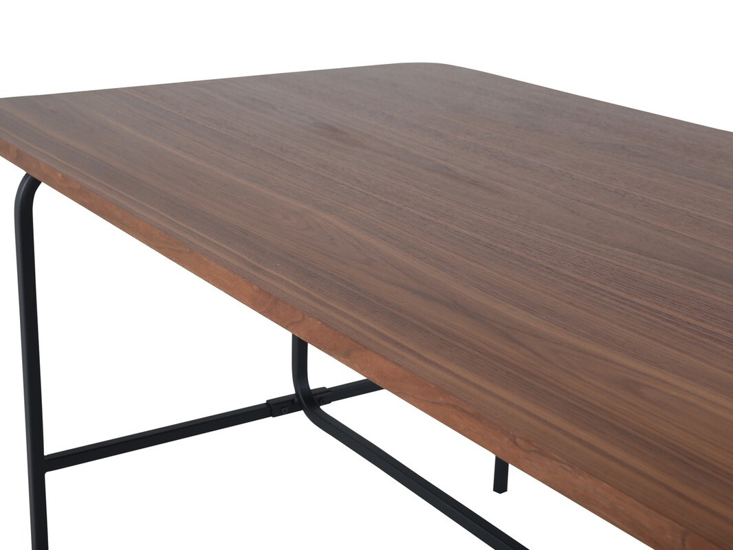 Asztal Dallas 1717 (Dió + Fekete)