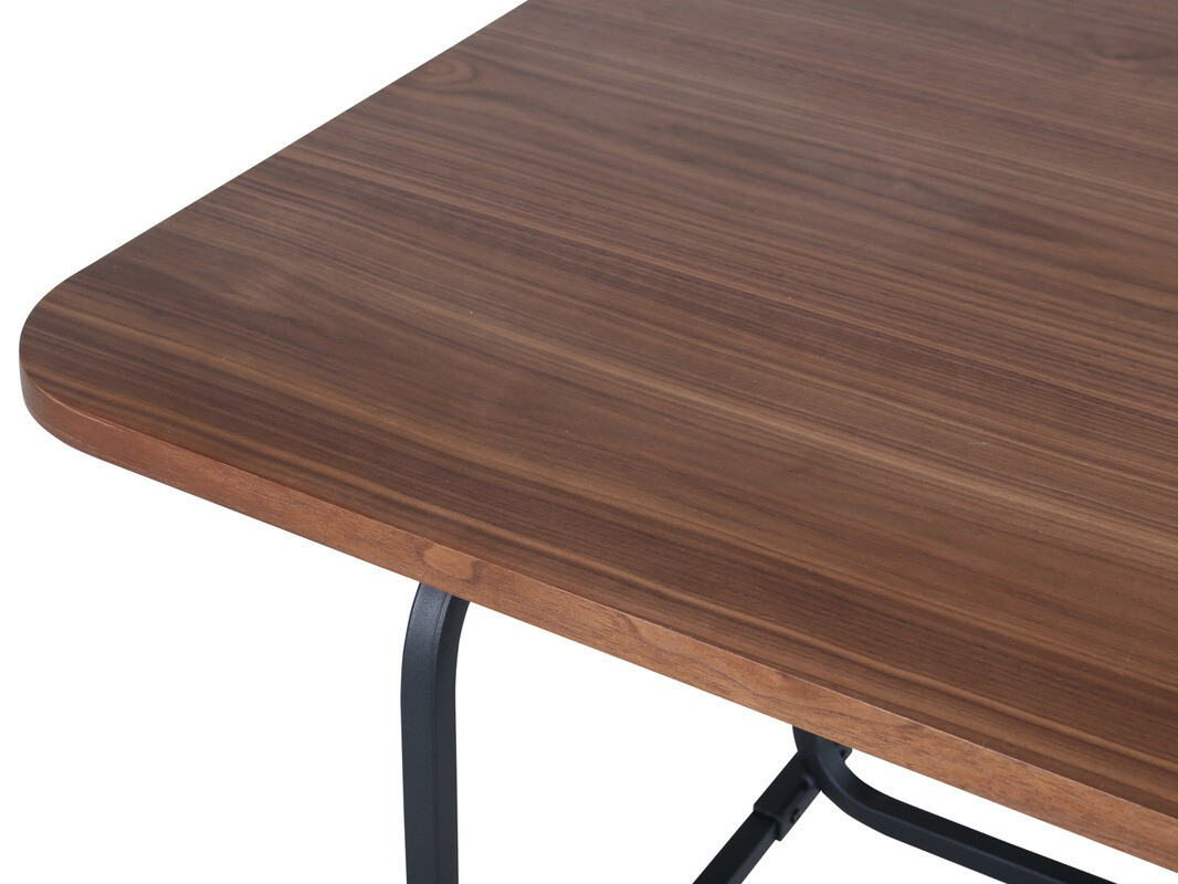 Asztal Dallas 1717 (Dió + Fekete)