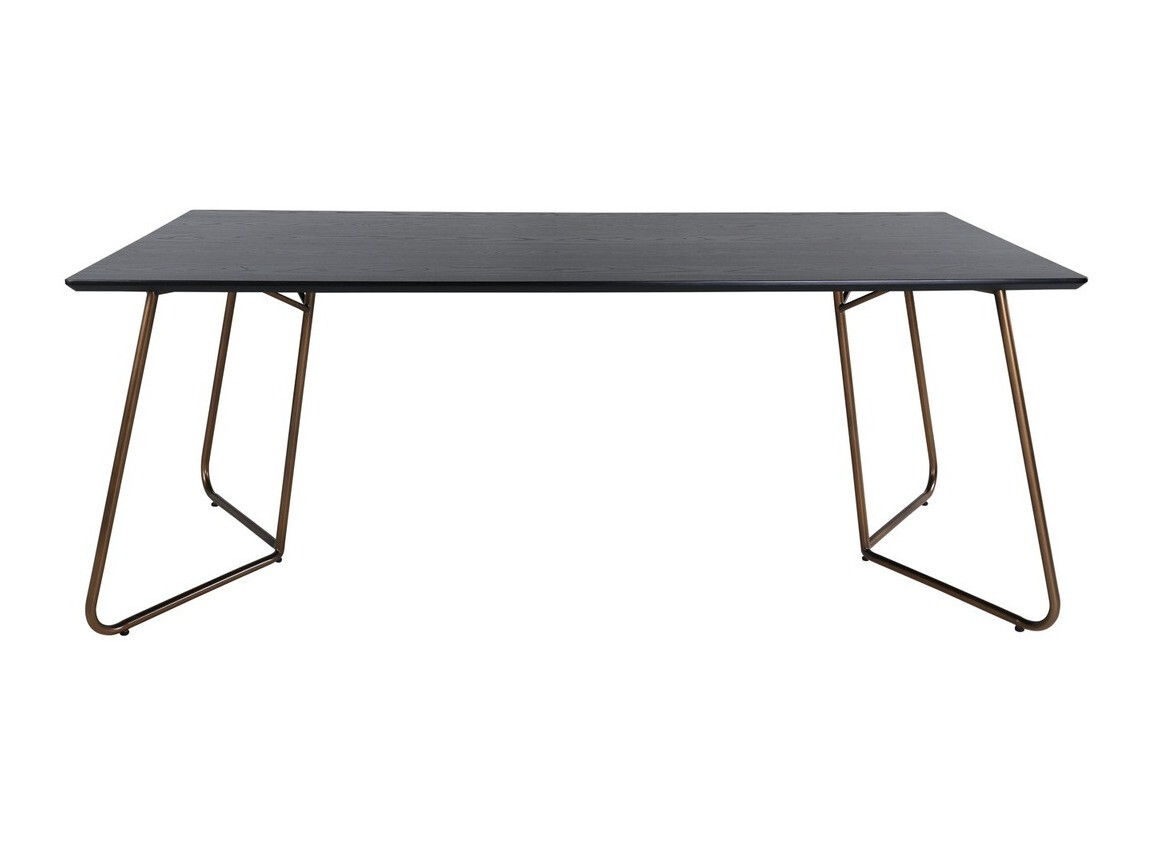 Asztal Dallas 1721 (Fekete + Réz)