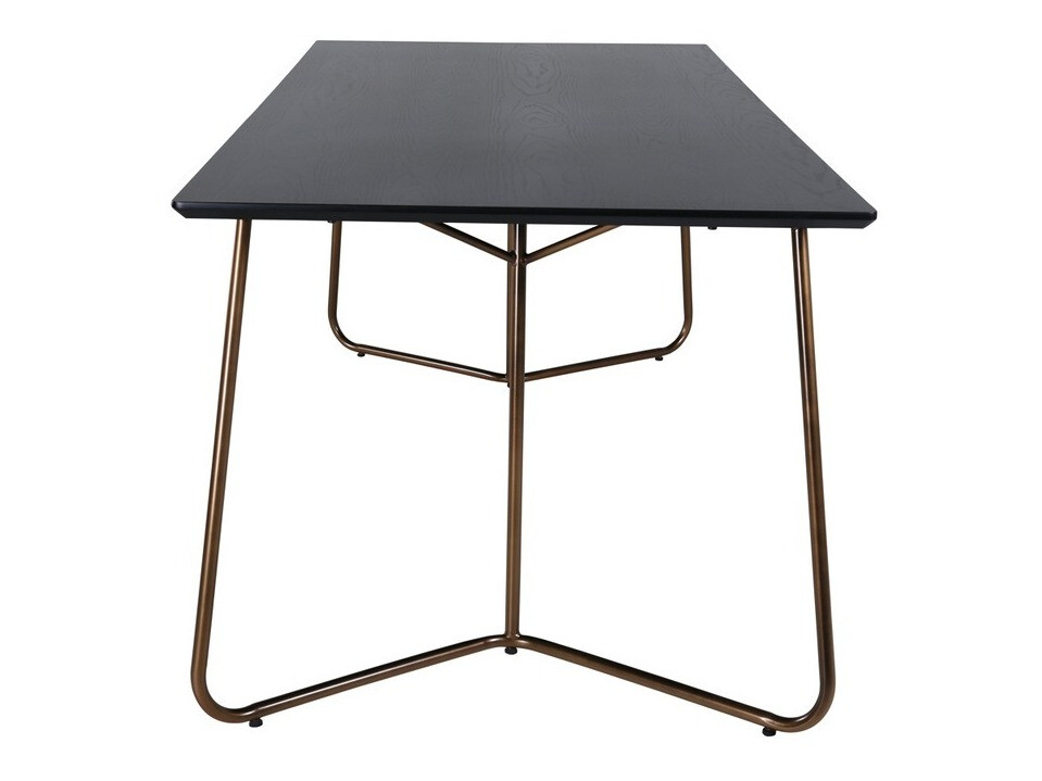 Asztal Dallas 1721 (Fekete + Réz)