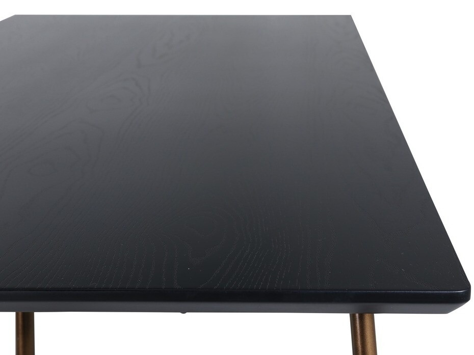 Asztal Dallas 1721 (Fekete + Réz)