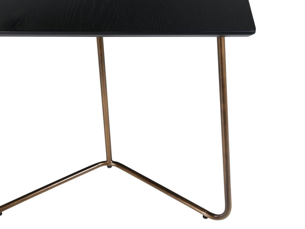 Asztal Dallas 1721 (Fekete + Réz)