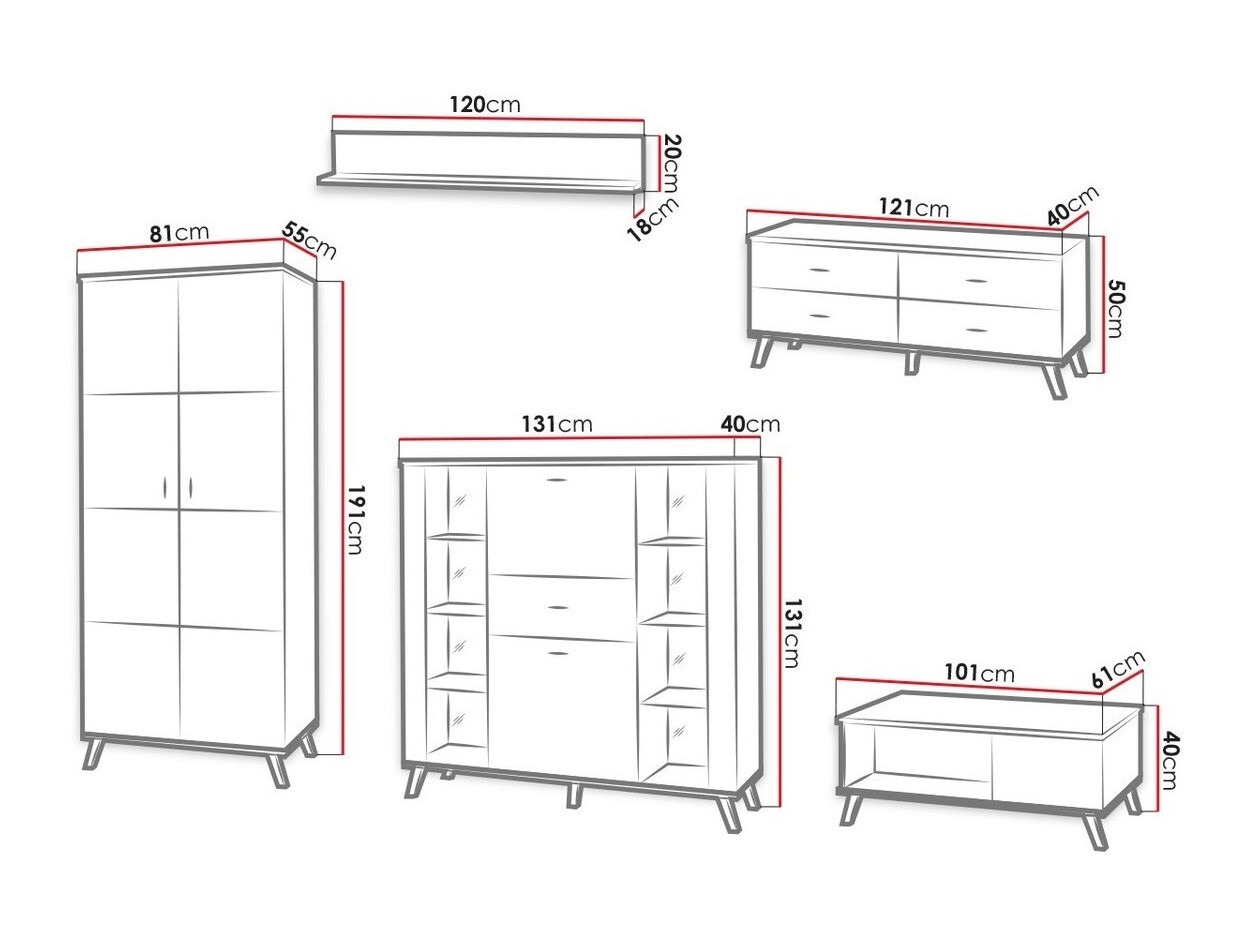 Nappali szett Talsere 110