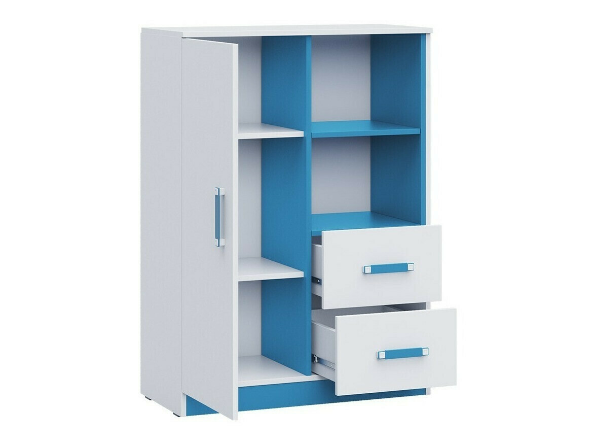 Gyerekszoba garnitúra Lorlare 117 (Fehér + Szürke)