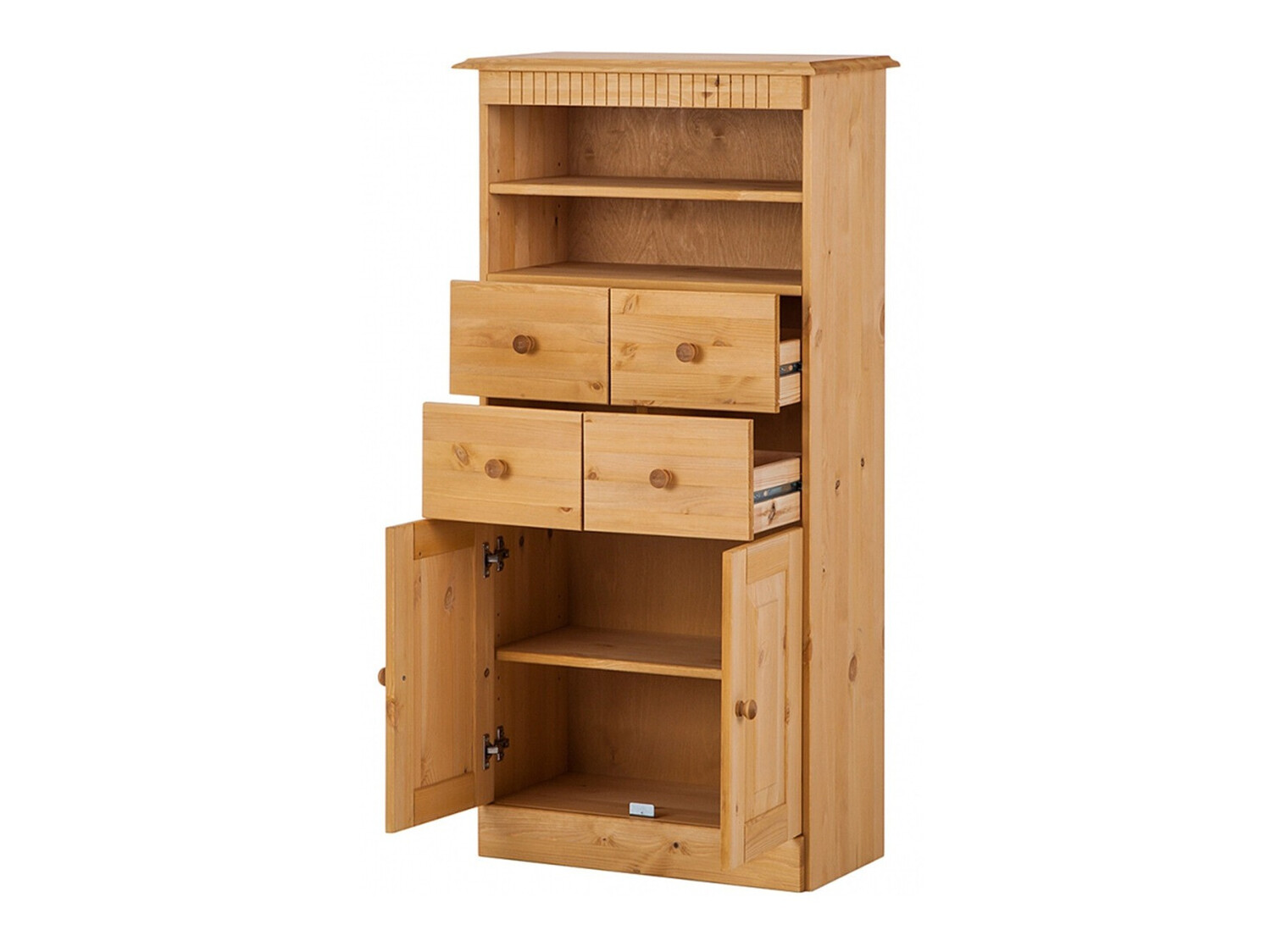 Beépített fürdőszoba szekrény Deletri 105 (Fenyő)