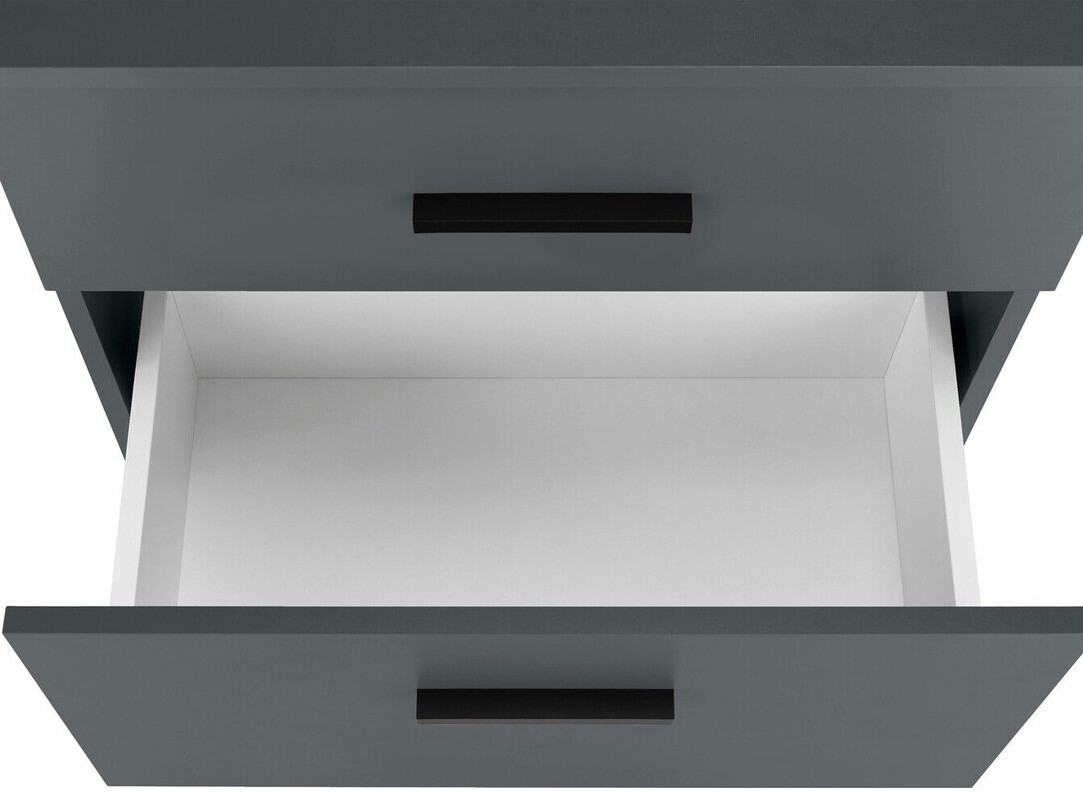 Fürdőszoba garnitúra Larlori 104 (Antracit)