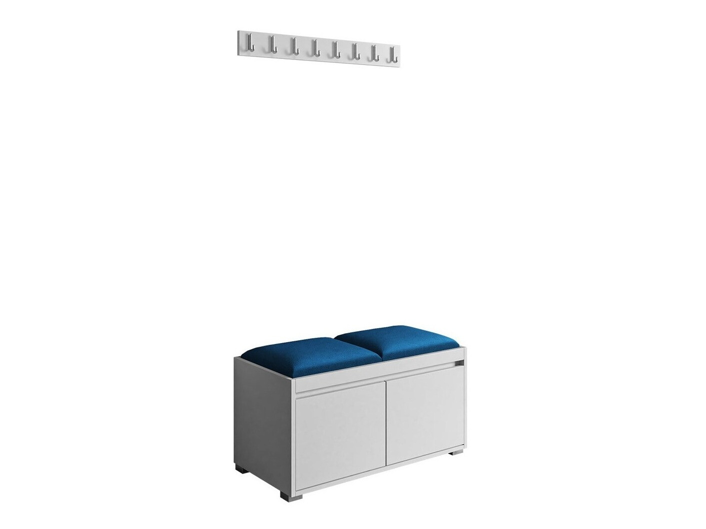 Előszoba garnitúra Comfivo Pinus I (Fehér + Manila 26)