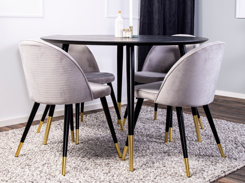 Szék Dallas 137 (Szürke + Fekete)