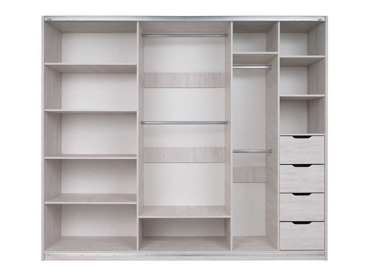 Hálószoba garnitúra Fivelbo 120 (Monastery tölgy + Fényes fekete)