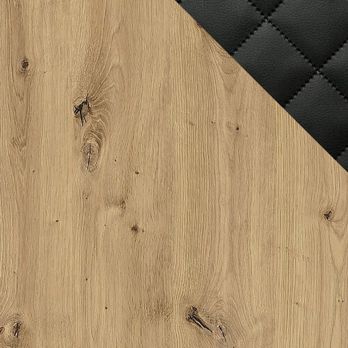 Hálószoba garnitúra Catromi 114 (Artisan tölgy + Soft Pik 011)