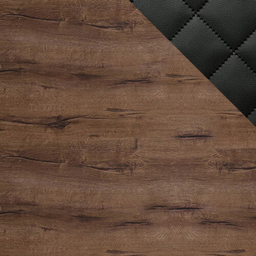 Hálószoba garnitúra Catromi 121 (Monastery tölgy + Soft Pik 011)