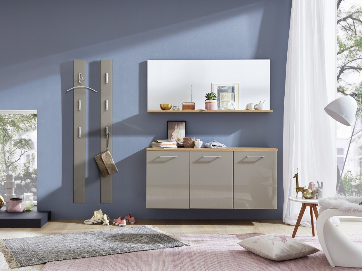 Fogas Sacramento 203 (Fényes szürke + Navarra tölgy)