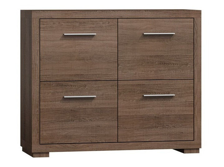 Szekrény Fiomeri 102 (Sötét santana tölgy)