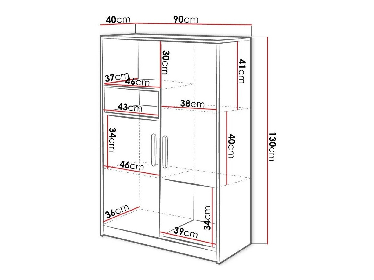 Szekrény Veravie 138