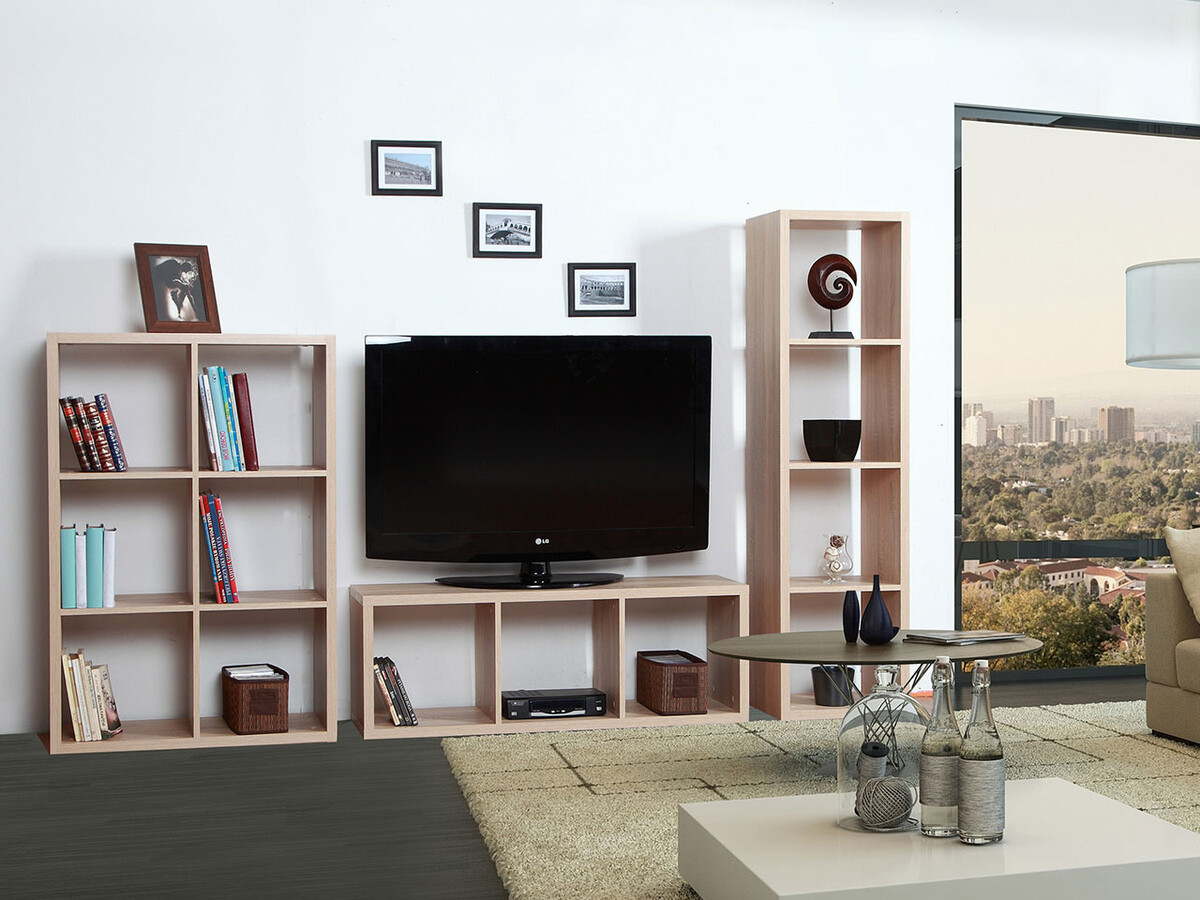 Könyvespolc Levnova 100 (Sonoma tölgy)