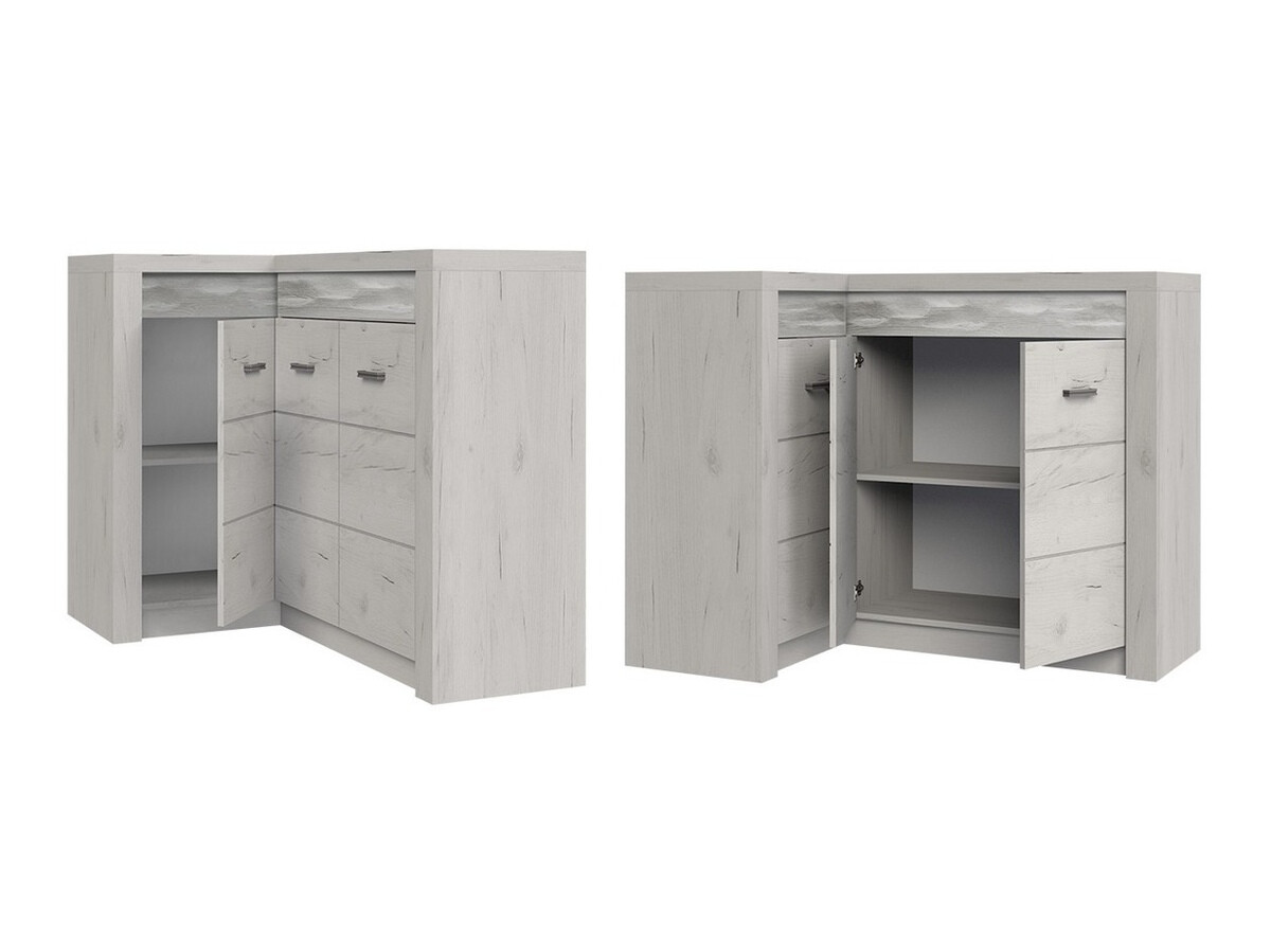 Sarokszekrény Serfeno 113 (Kőrisfa)