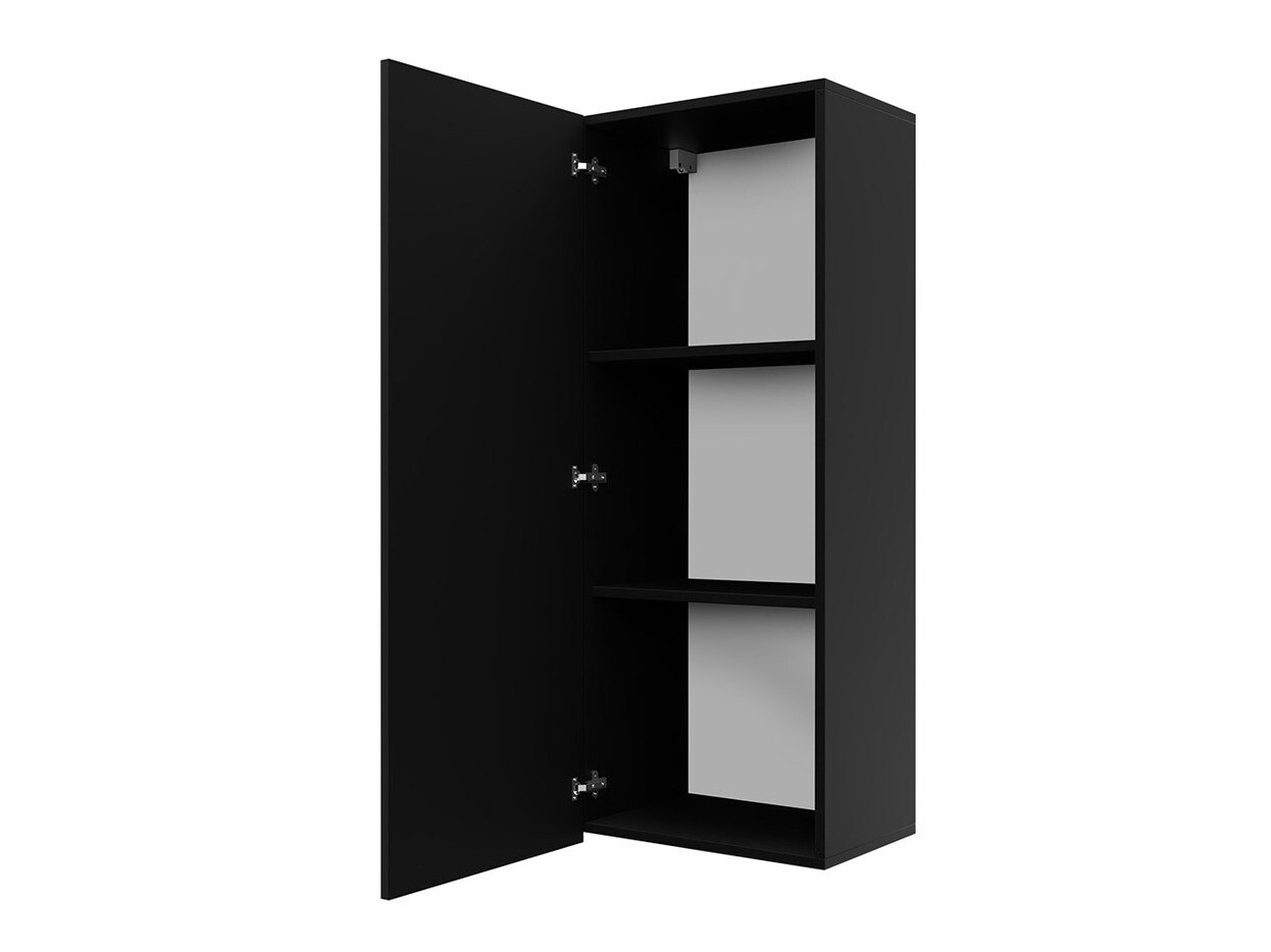 Fali szekrény Tivdalu 126 (Fehér + Fényes fehér)