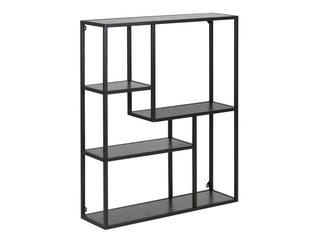 Fali polc Norsica Sevferi 113 (Fekete hamu + Fekete)