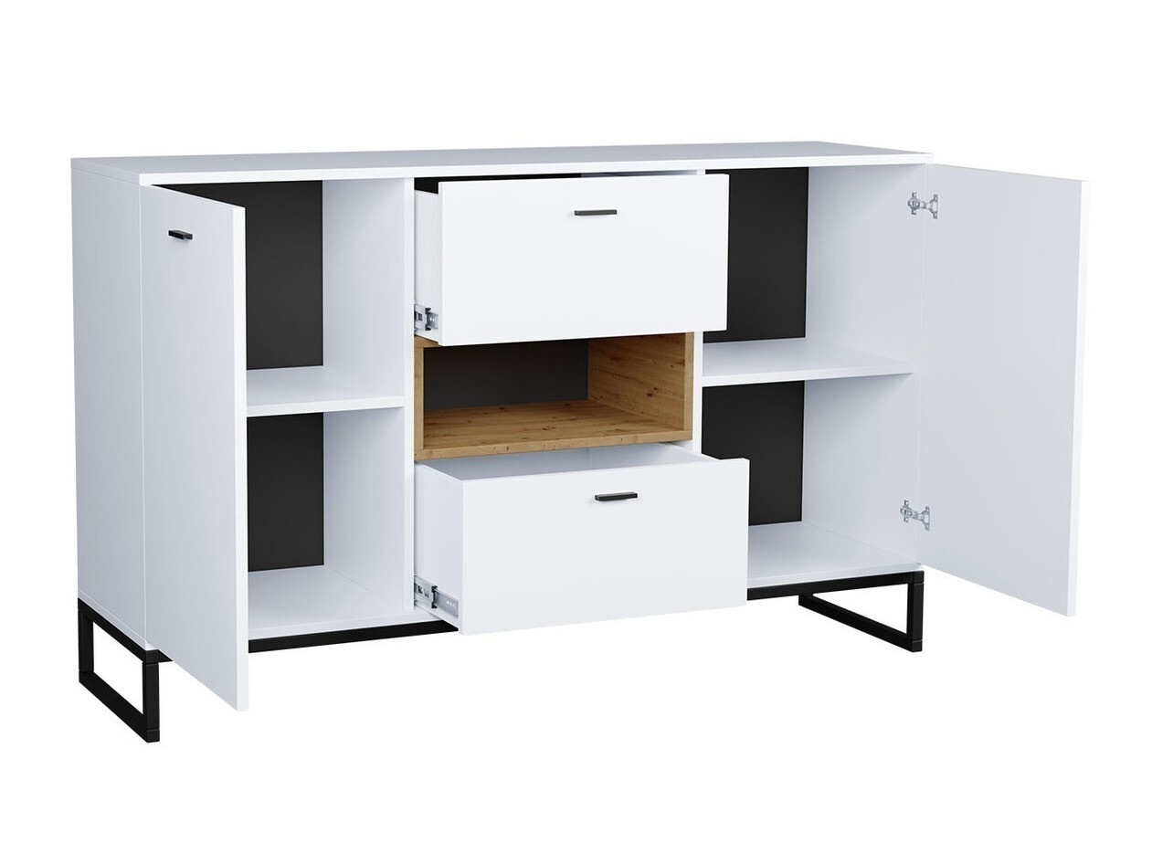 Otthoni iroda készlet Baltesi 116 (Fehér + Artisan tölgy)