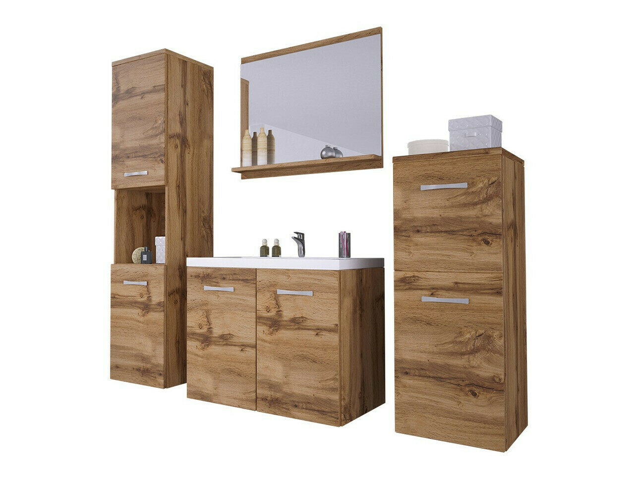 Fürdőszobai garnitúra Sarasota 108 (Wotan tölgy)