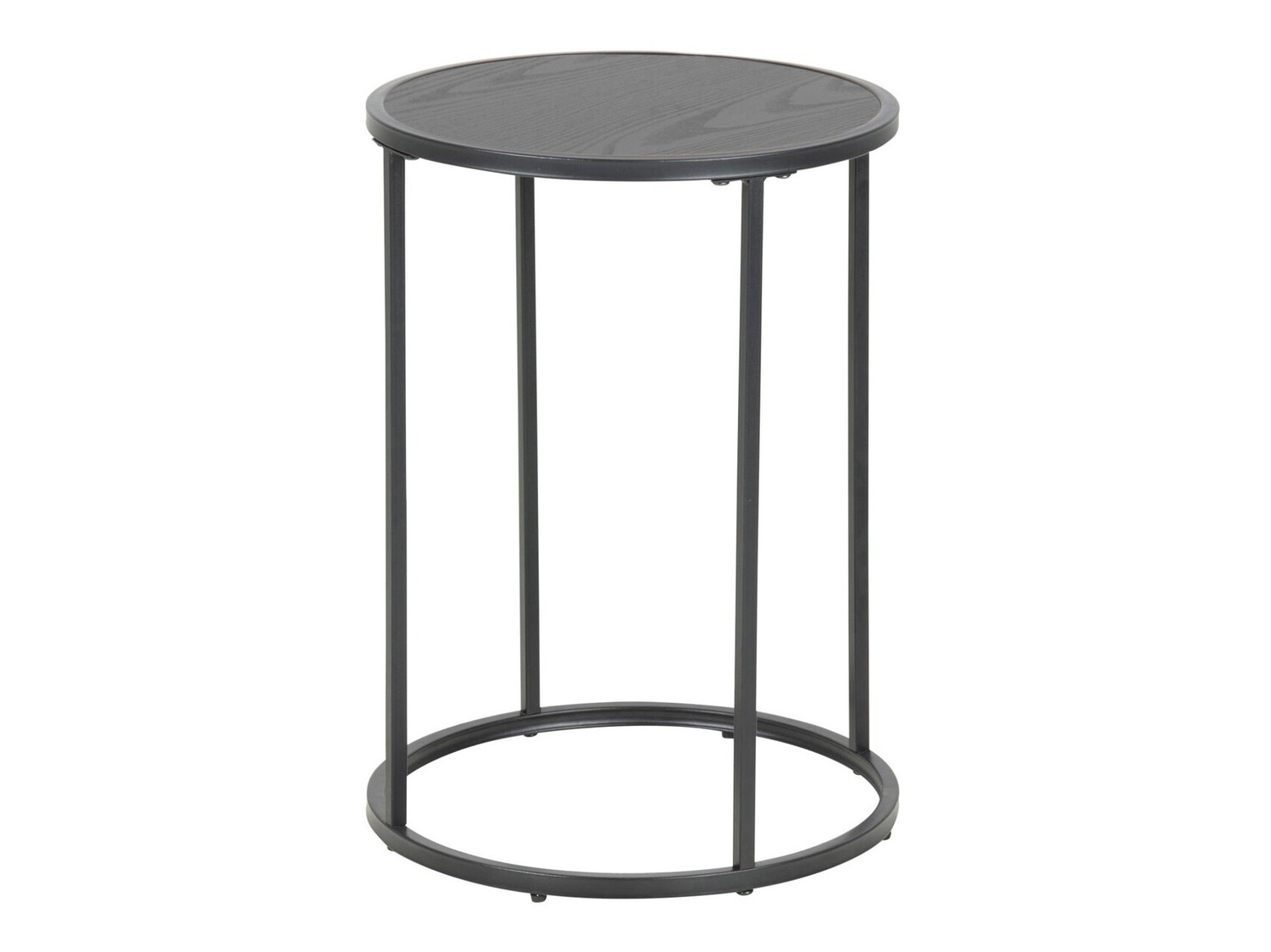 Kisasztal Norsica Sevferi 118 (Fekete hamu + Fekete)