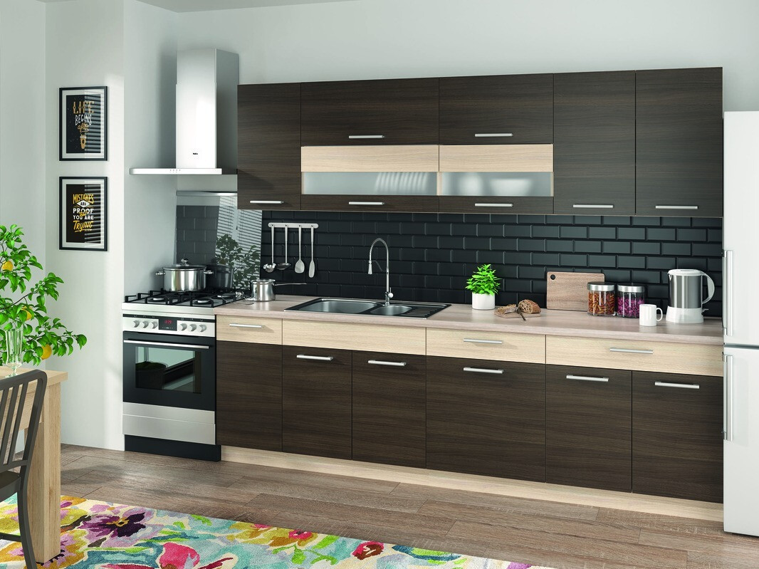 Moduláris szekrény beépített készülékekhez Mode Dark 114