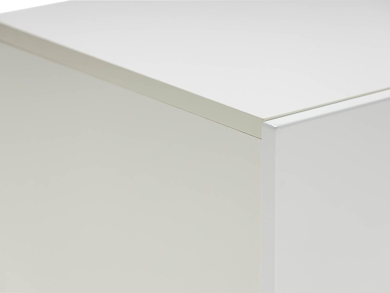 TV-állvány Springfield 191 (Fehér + Fekete + Fényes fehér)