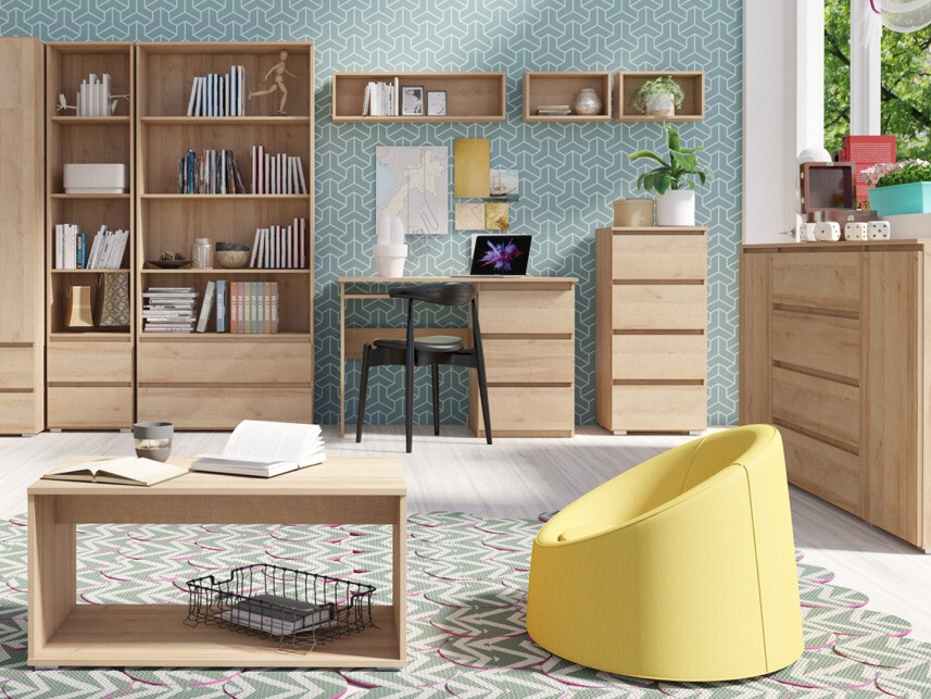 Fali polc Cirdora 110 (Sonoma tölgy)