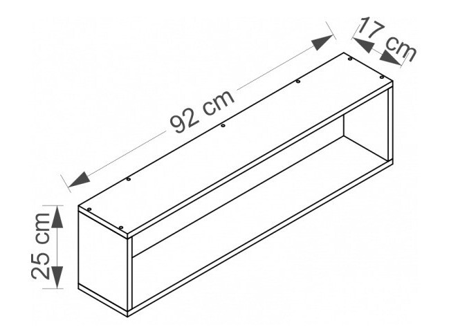 Polc Cirdora 111 (Fehér)