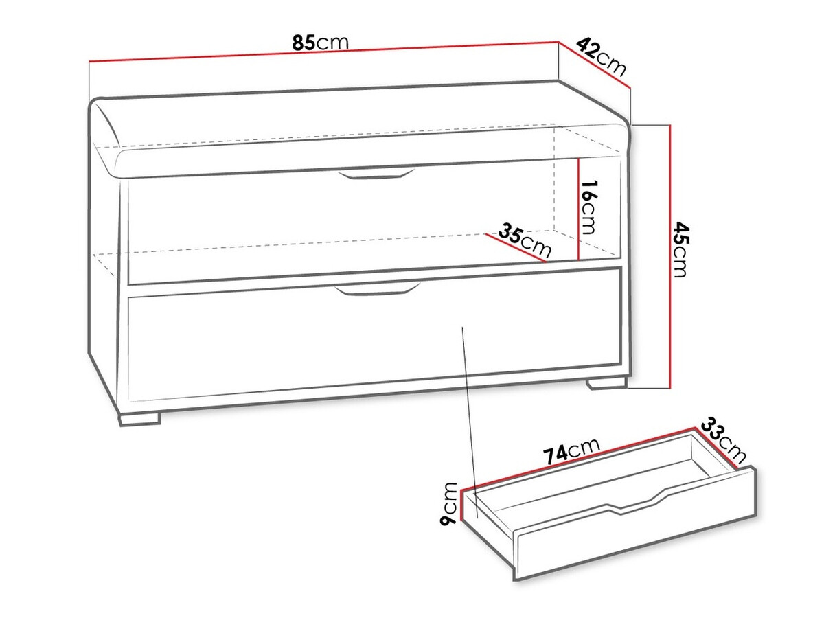 Puha pad Providence H105 (Fehér + Arany tölgy + Avellinem 808)