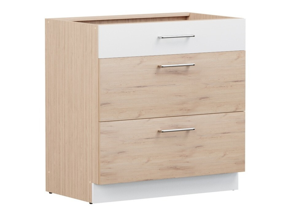 Moduláris szekrény fiókokkal Mode Beech 123