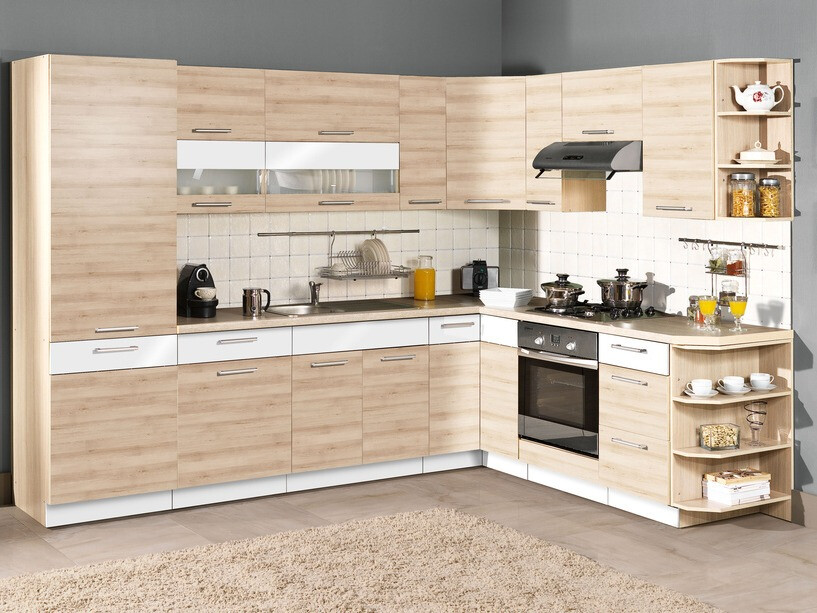 Moduláris szekrény fiókokkal Mode Beech 123