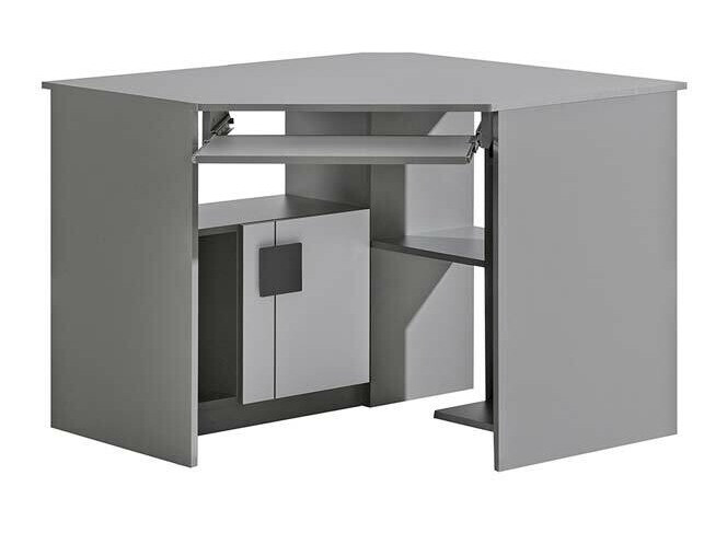 Sarok íróasztal Elmenou 110 (Fehér + Antracit)