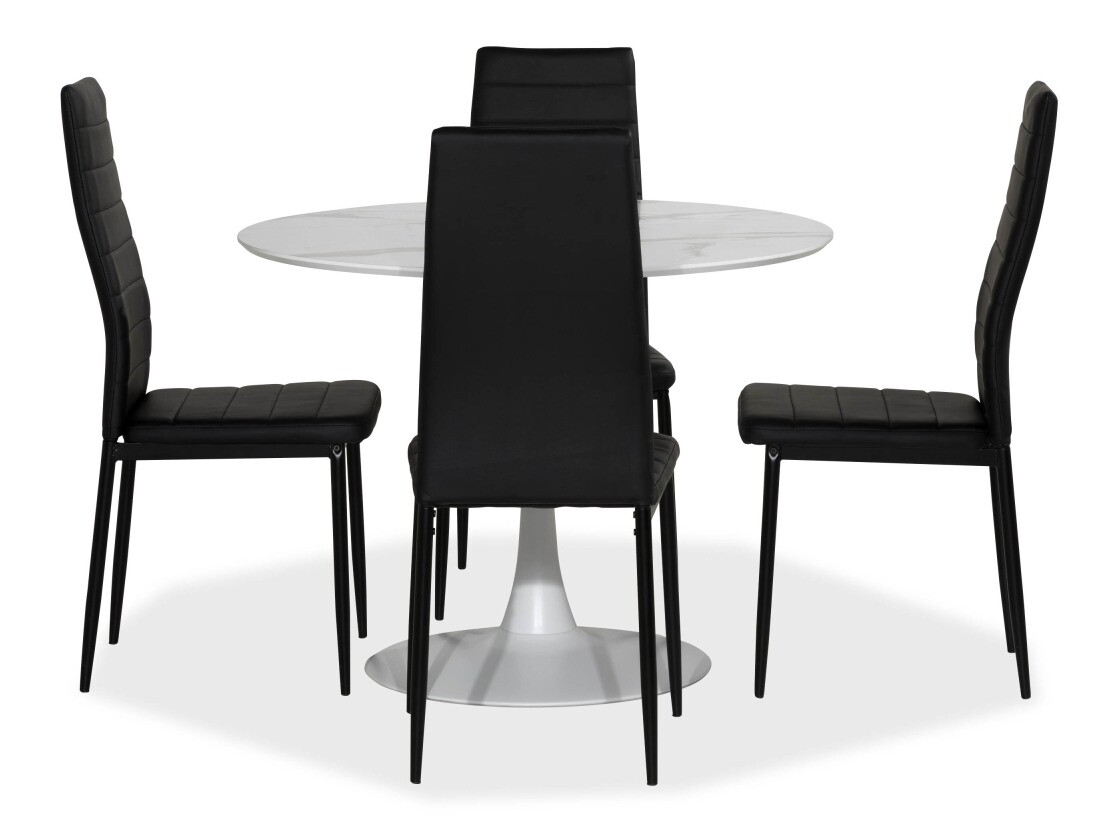 Étkezőgarnitúra Scandinavian Choice 760 (Fehér)