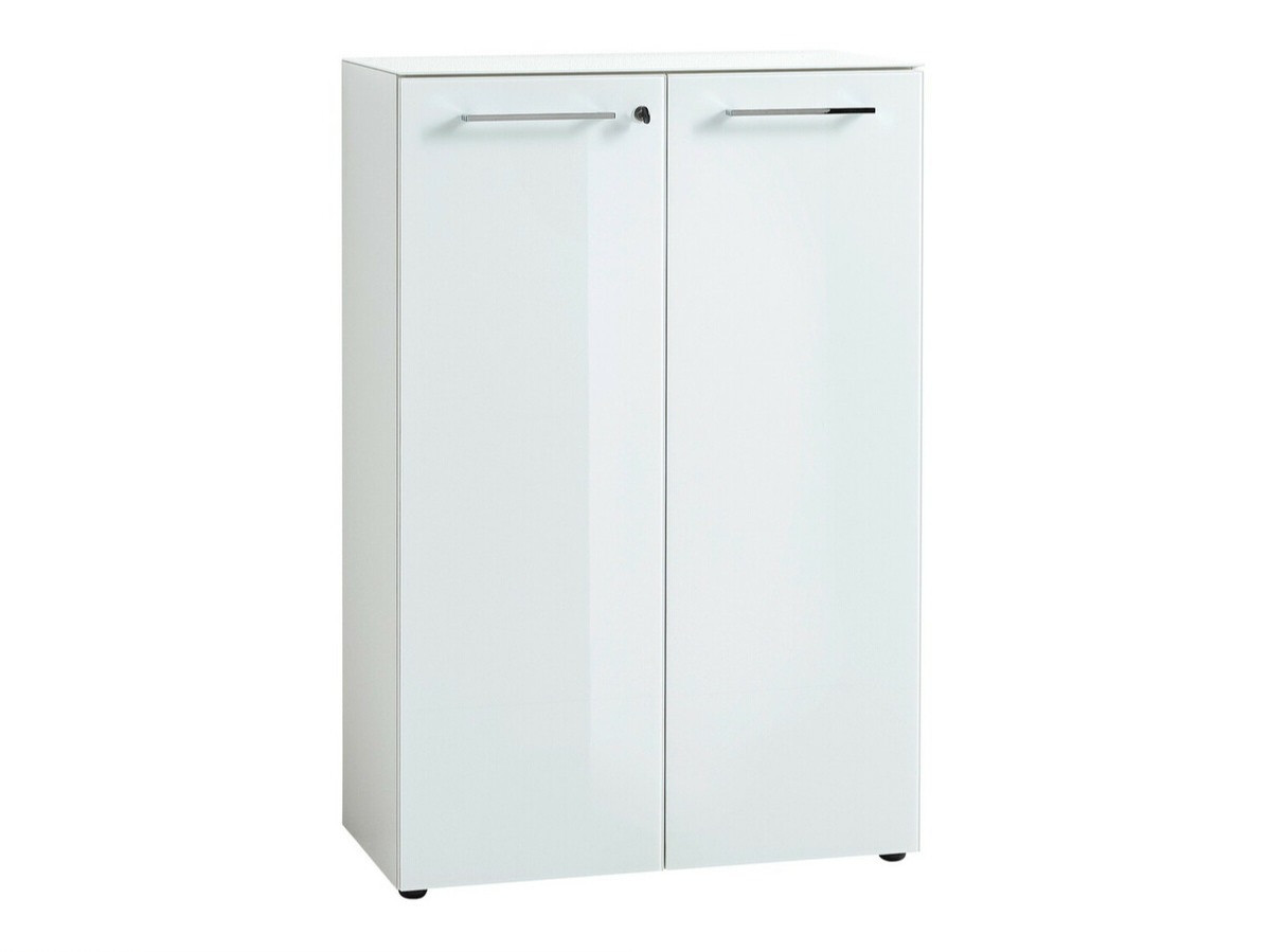 Szekrény Catcamu 102 (Fényes fehér)