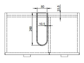 Mosdó alatti álló szekrény Levciro 102 (Fényes fehér + Navarra tölgy)