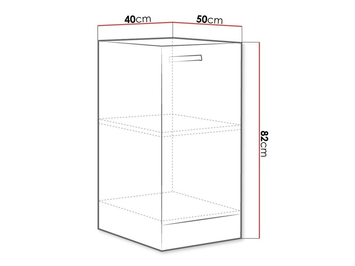 Moduláris szekrény ajtókkal Multi Grey 121