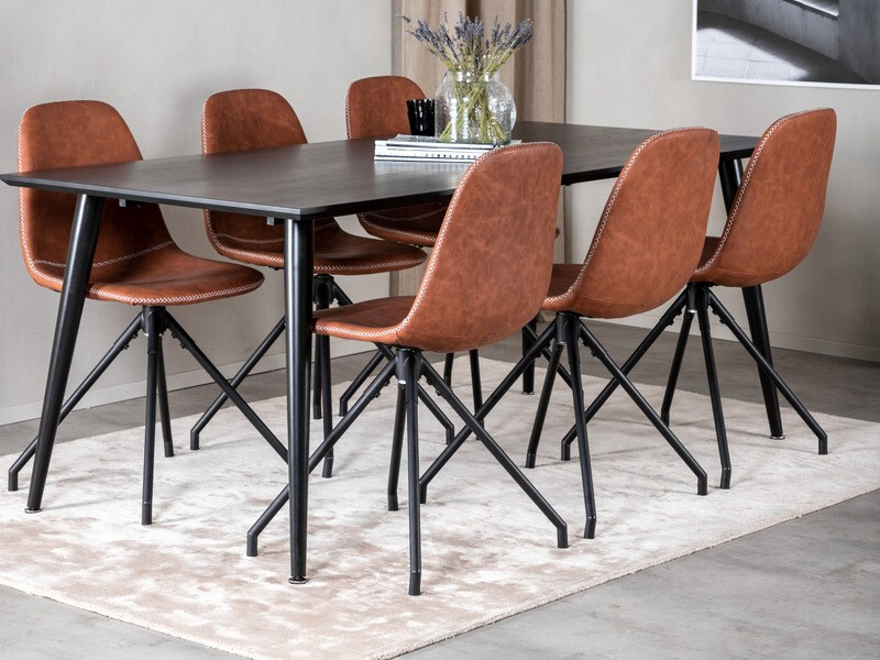 Szék Dallas 166 (Barna)