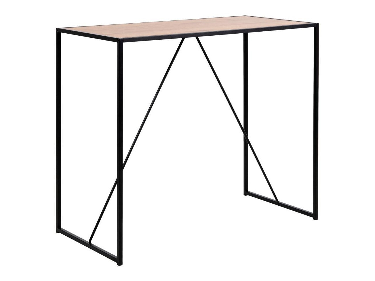 Étkezőgarnitúra Norsica 517 (Fekete + Világos fa)