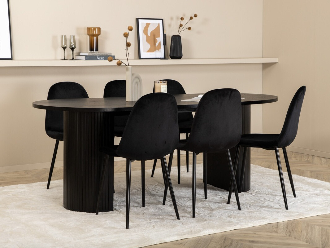 Szék Dallas 2699 (Fekete)