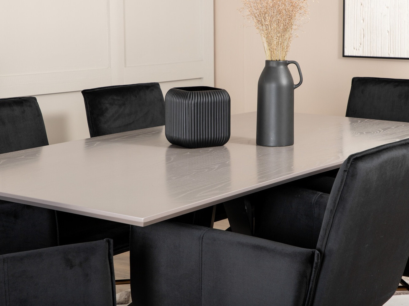 Étkezőgarnitúra Dallas 2701 (Fekete + Réz)