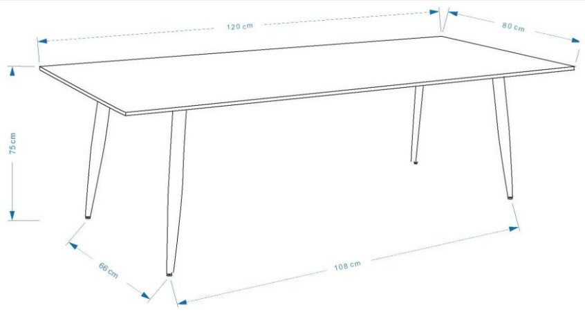 Étkezőgarnitúra Dallas 1908