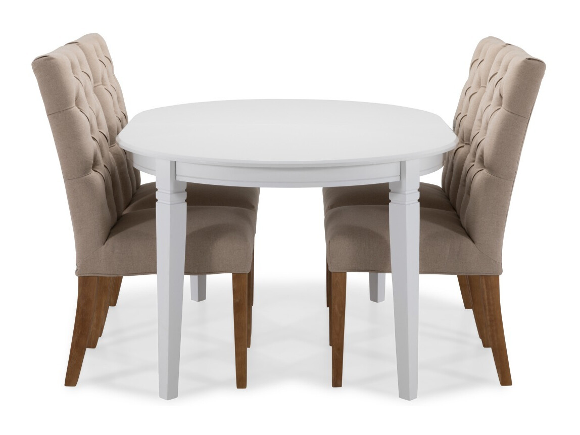 Étkezőgarnitúra Provo 114 (Beige + Barna)