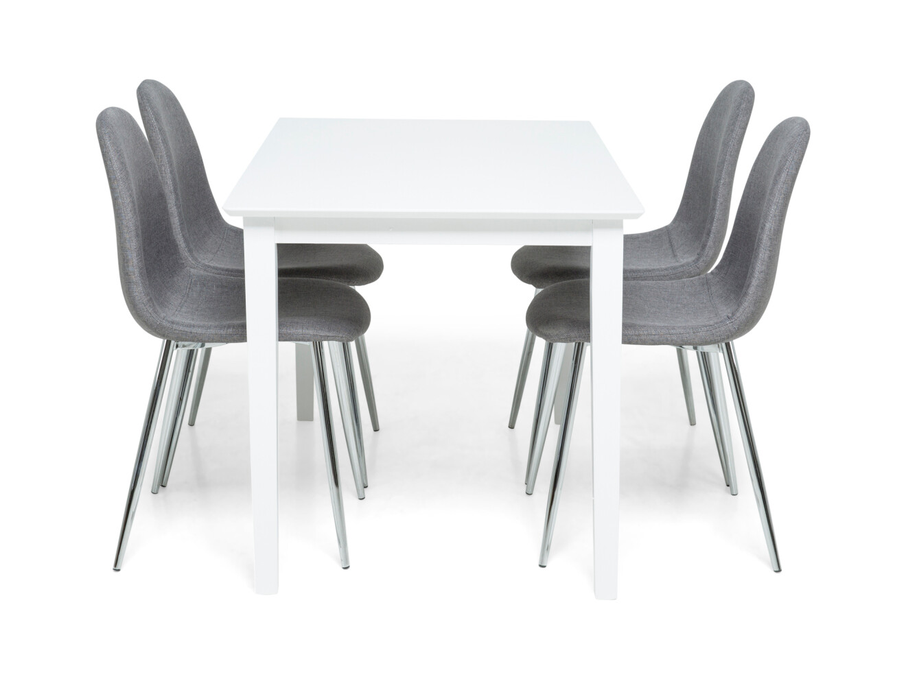 Étkezőgarnitúra Scandinavian Choice 713 (Szürke + króm)