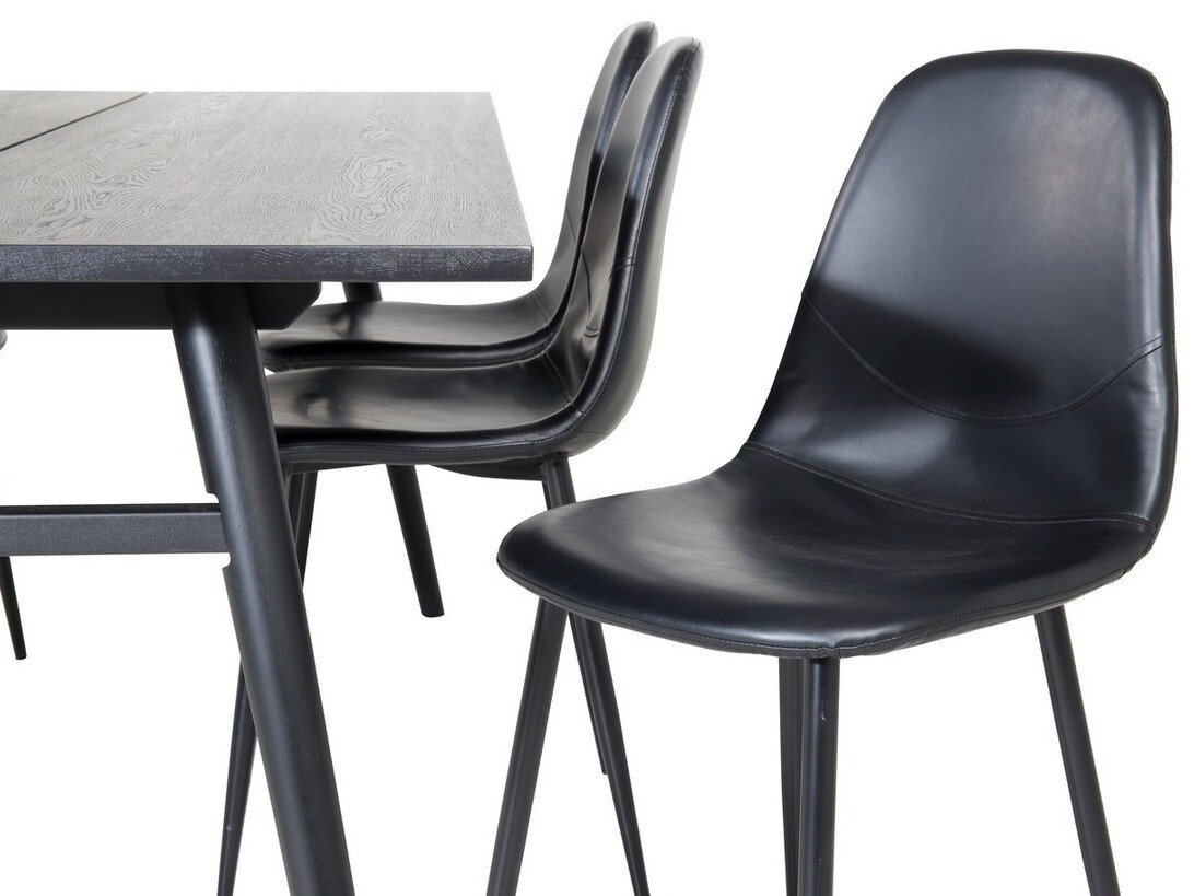 Étkezőgarnitúra Dallas 1681 (Fekete)