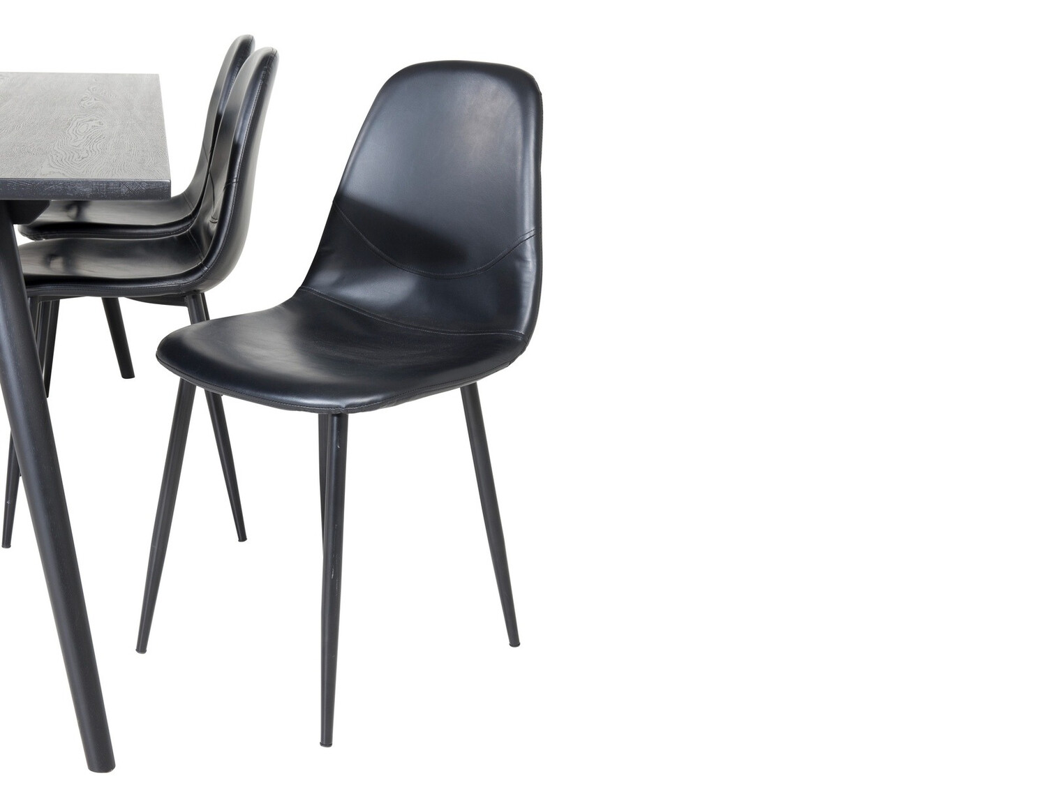 Étkezőgarnitúra Dallas 1681 (Fekete)