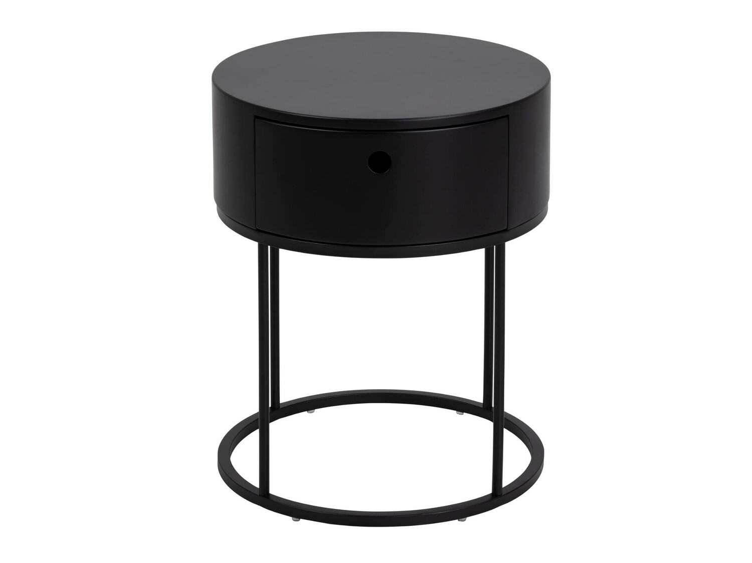 Kisasztal Norsica 595 (Fekete)