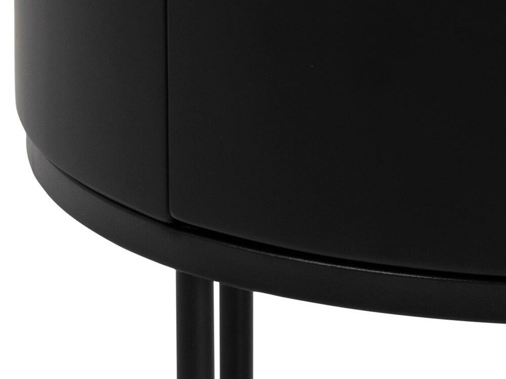 Kisasztal Norsica 595 (Fekete)