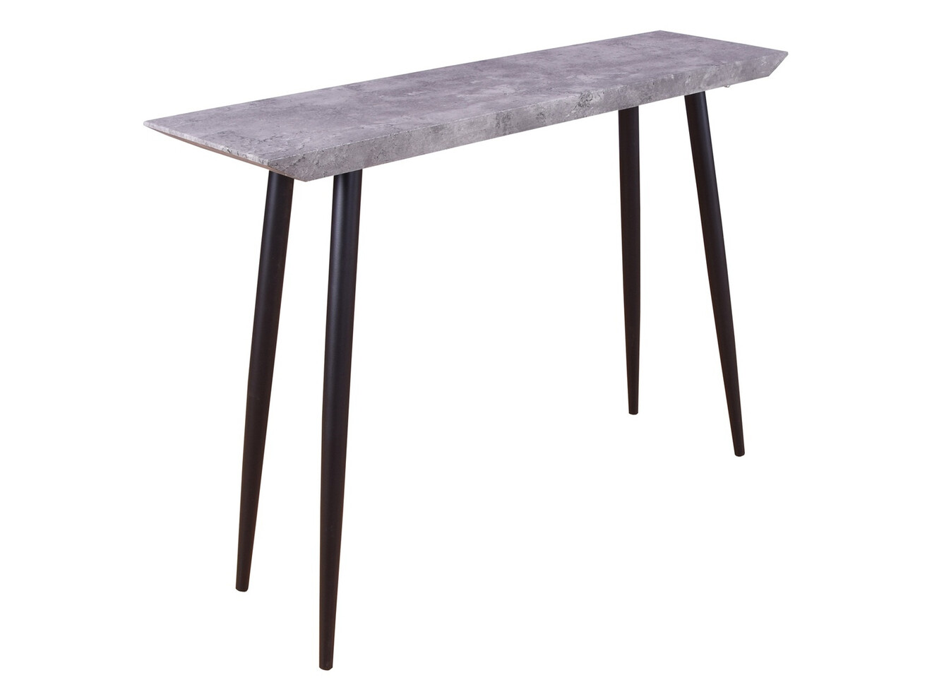 Konzolasztal Dallas 226 (Beton + Fekete)