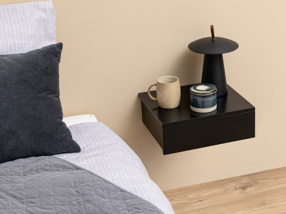 Éjjeliszekrény Norsica 601 (Fekete)